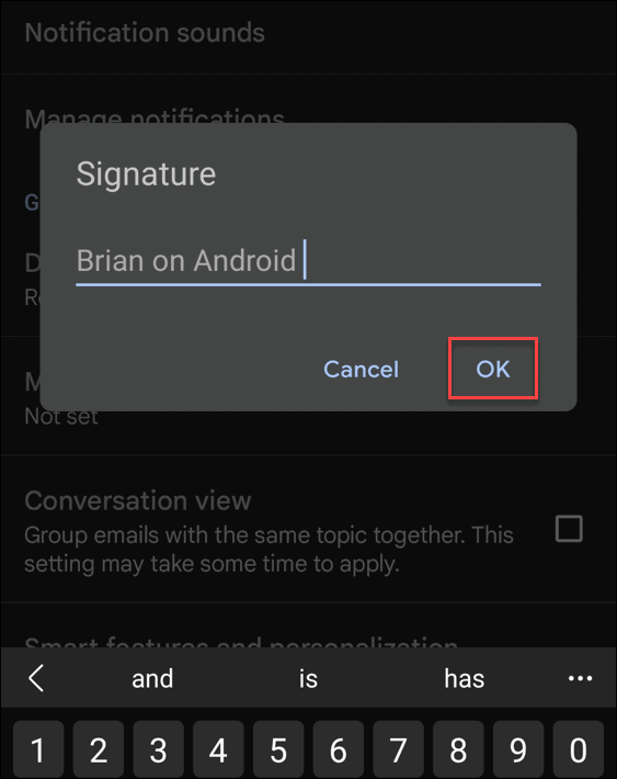 cara mengganti tanda tangan di gmail