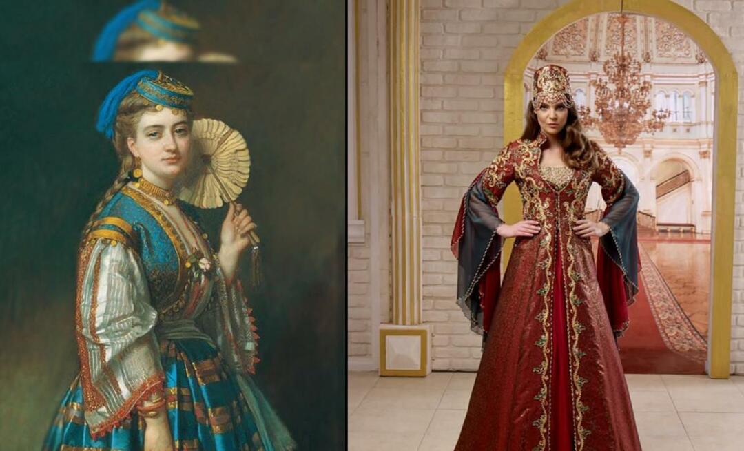 Seperti apa pakaian wanita di Istana Ottoman pada abad ke-18 dan ke-19? 