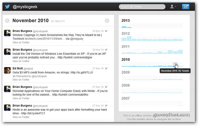 Cara Mengunduh dan Menggunakan Seluruh Arsip Sejarah Twitter Anda
