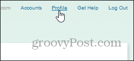 klik profil - hapus mint.com