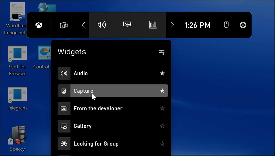 tangkapan widget ambil tangkapan layar di Windows 11