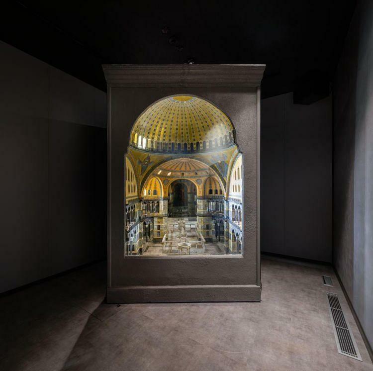 Pemandangan dari Museum Sejarah Hagia Sophia