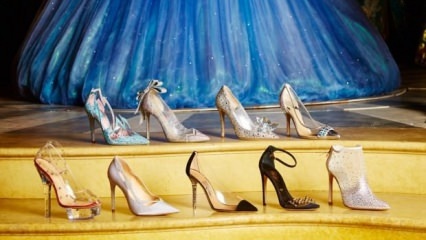 Di mana menggunakan sepatu Cinderella?