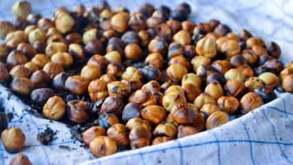 Bagaimana cara memanggang hazelnut dalam wajan? Kunci untuk memanggang hazelnut kupas