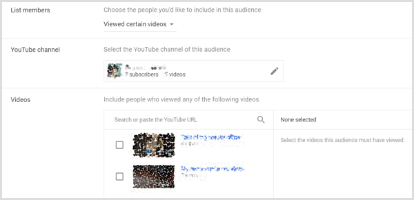 Opsi komentar Google AdWords berdasarkan tampilan video