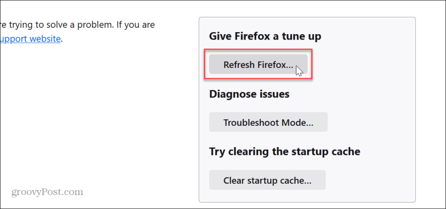 Masalah Firefox Saat Memuat Halaman Kesalahan
