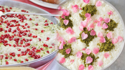Berapa banyak kalori dalam Güllaç, apakah menambah berat badan? Bagaimana cara membuat güllaç makanan di rumah? Banyak sekali resep puding susu mawar