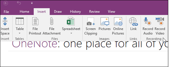 Rekaman OneNote