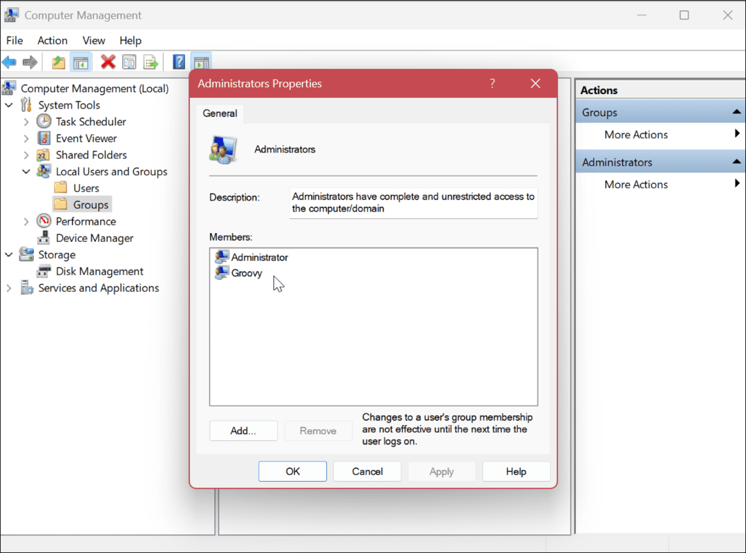Cara Menentukan Tipe Akun Pengguna di Windows 11
