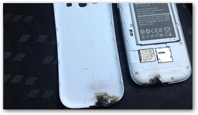 Samsung Not to Blame for Burnt Galaxy SIII