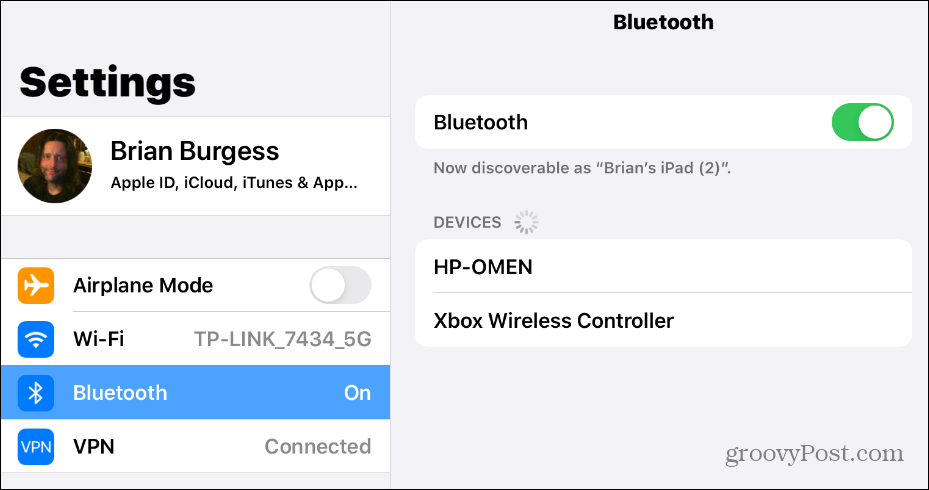 1 Bluetooth iPad Pengontrol Xbox