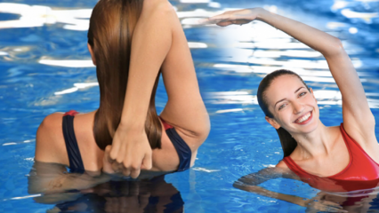 Paskan perut dalam 3 gerakan! Gerakan perut paling efektif yang bisa Anda lakukan di dalam air