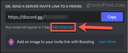 discord edit tautan undangan