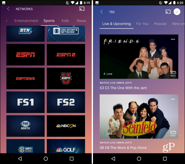 Hulu TV Langsung Android