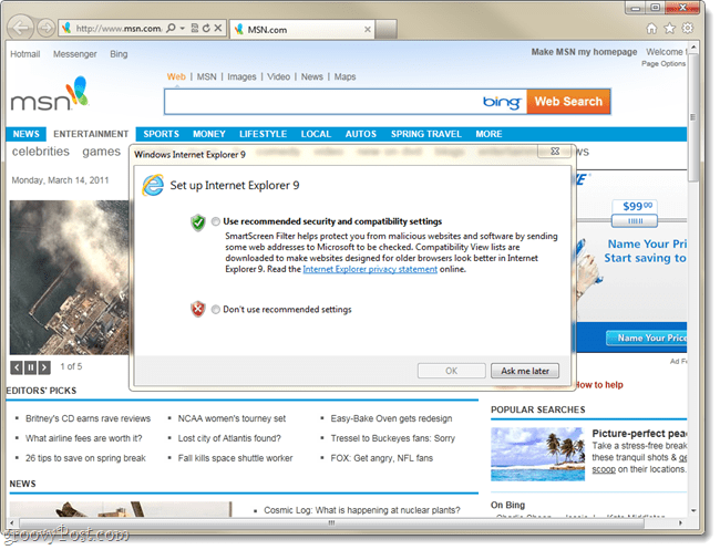Internet Explorer 9 Final, Sekarang Tersedia