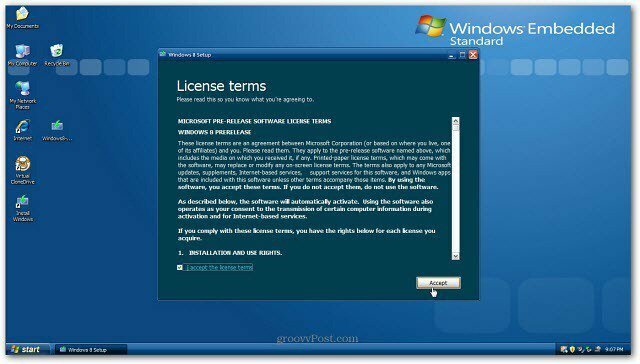 Cara Upgrade Instal XP ke Windows 8