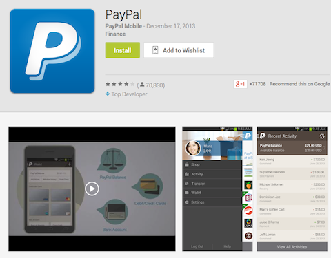 aplikasi paypal