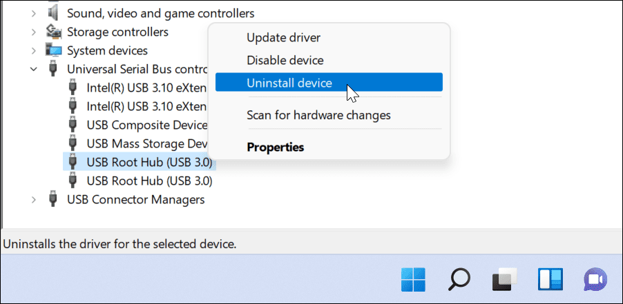 perbaiki usb tidak berfungsi di Windows 11