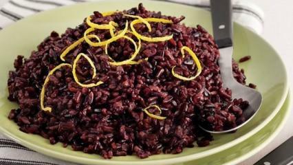 Apa itu nasi hitam dan bagaimana cara membuat pilaf dari nasi hitam? Teknik memasak nasi hitam