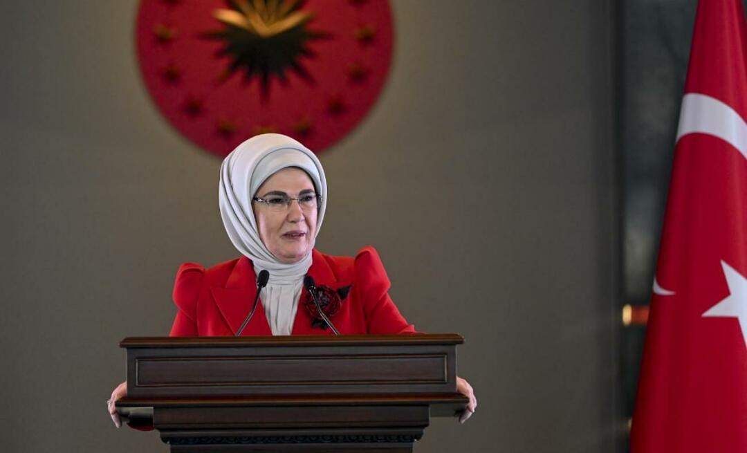 Emine Erdoğan; "Tidak ada ideologi yang lebih berharga daripada nyawa orang yang tidak bersalah"