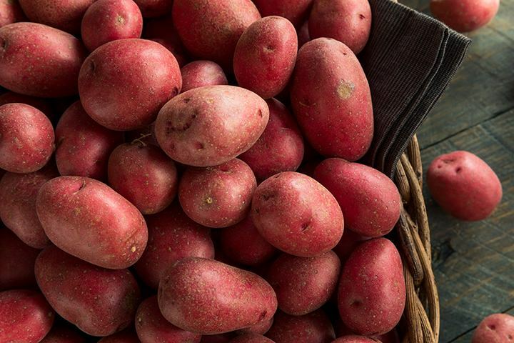 manfaat kentang merah