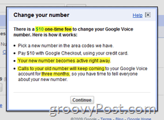 Rincian Perubahan Nomor Suara Google