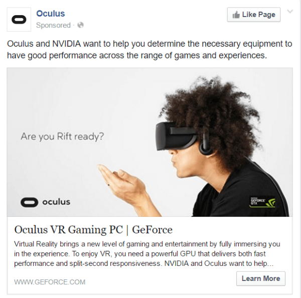 peluncuran produk oculus