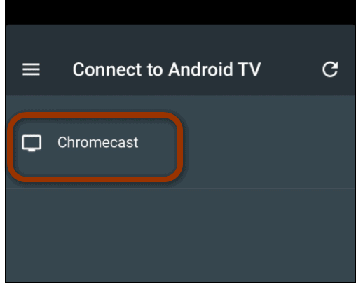 sambungkan ke Chromecast