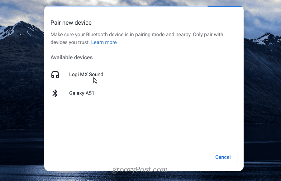 Suara Tidak Berfungsi di Chromebook