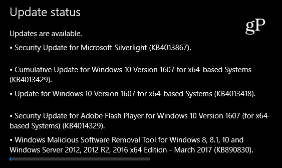 Pembaruan Kumulatif Windows 10 KB4013429 Tersedia Sekarang