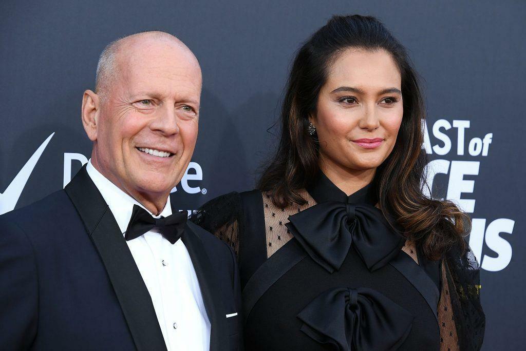 Bruce Willis dan istrinya Emma Heming