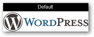 logo wordpress default