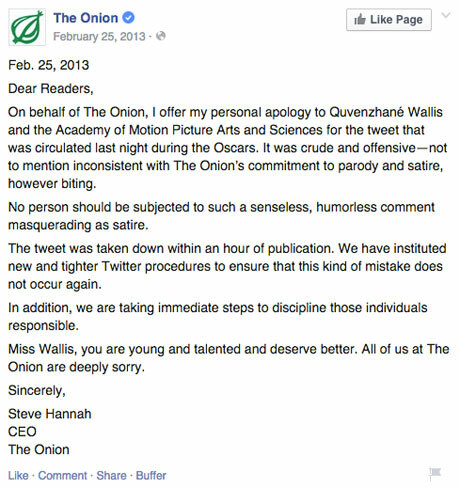 posting facebook permintaan maaf bawang