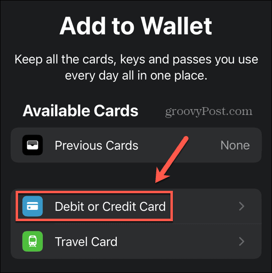 kartu debit atau kredit apple pay
