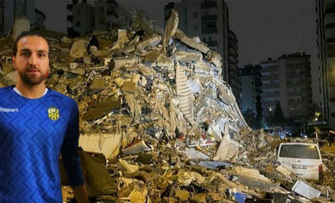 Berita pahit dari daerah gempa: Pemain sepak bola terkenal Ahmet Eyüp Türkaslan kehilangan nyawanya!