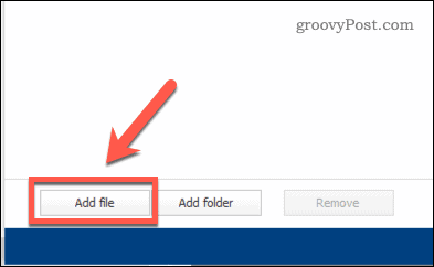 penghapus file tambahkan file
