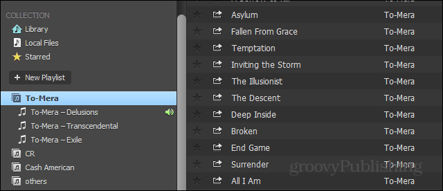 Urutan folder playlist Spotify