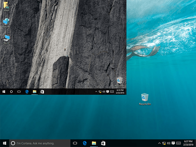Hentikan Windows 10 Desktop Ikon dari Mengubah Lokasi Setelah Refresh Layar