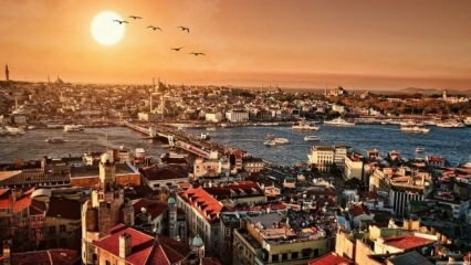 Di mana tujuh bukit Istanbul?