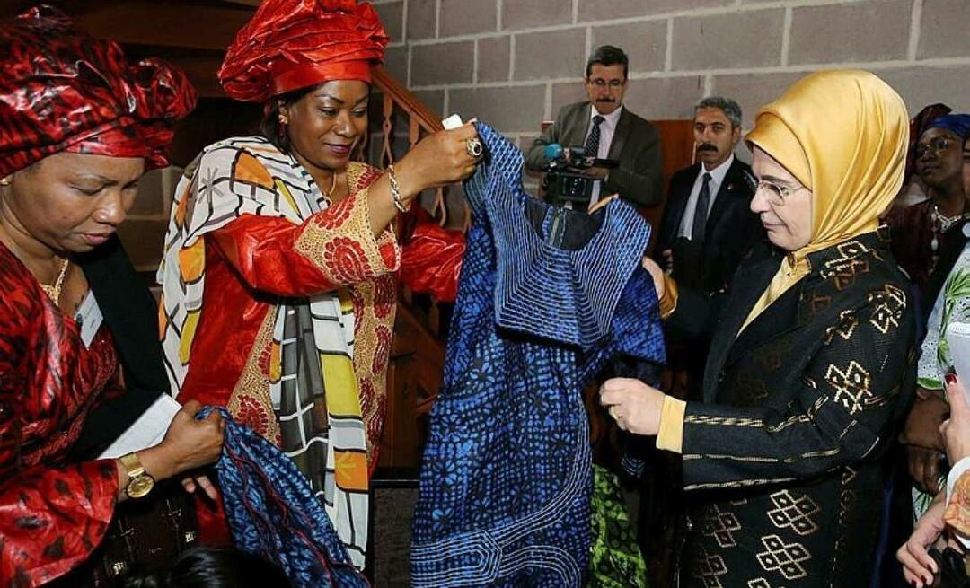Ibu Negara Erdoğan membawa harapan bagi perempuan Afrika! Dengan proyek yang didukungnya...