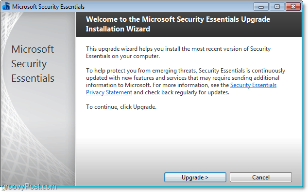 instal microsoft security Essential 2.0 beta