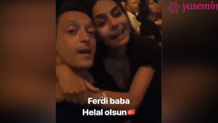 Lagu ayah Ferdi dari Amine Gülşe dan Mesut Özil!