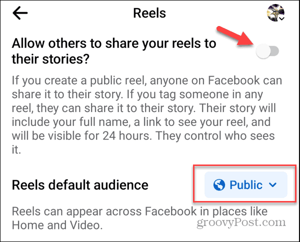 Blokir Reel di Facebook