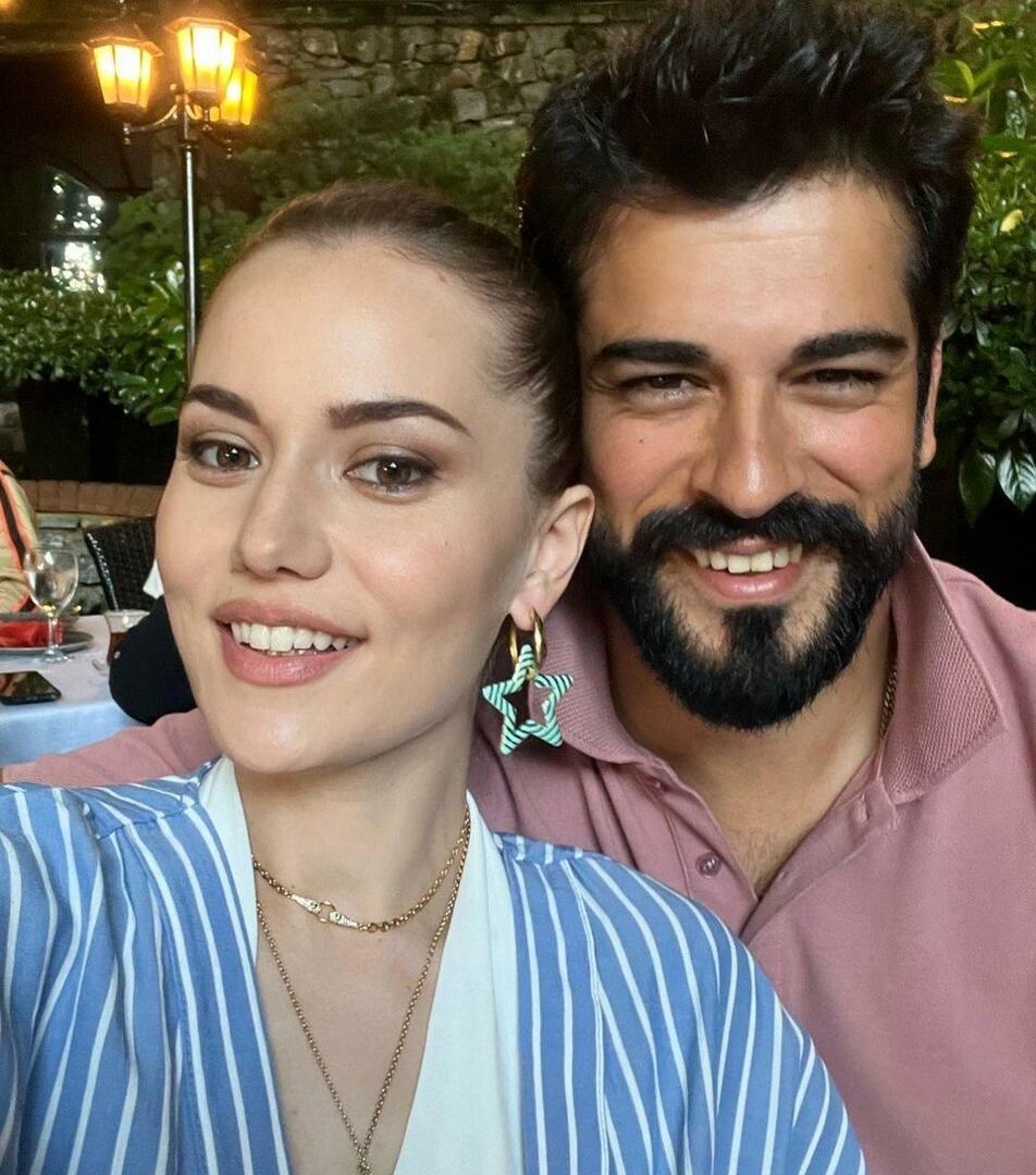 Burak Özçivit dan Fahriye Evcen