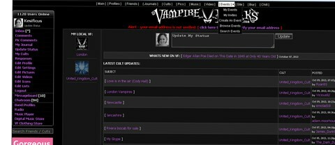 vampir jaringan aneh