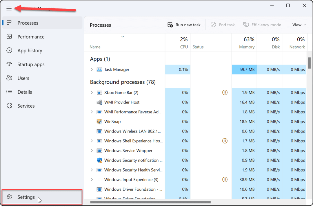 Cara Mengubah Halaman Startup Task Manager di Windows 11
