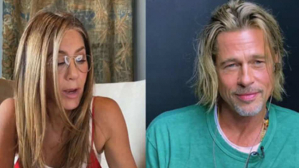 Brad Pitt dan Jennifer Aniston bertemu di acara membaca