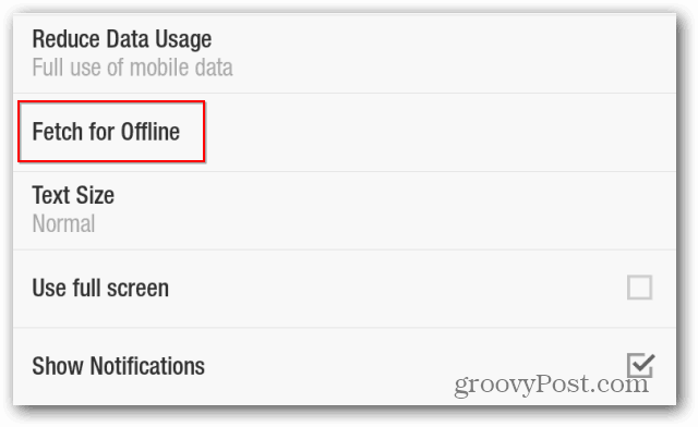 Flipboard mengurangi penggunaan data seluler mengurangi penggunaan data yang diambil untuk offline