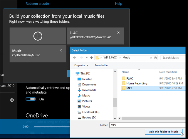 Windows 10 Tip: Tambahkan Koleksi Musik Anda ke Groove Music