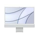 2021 Apple iMac (24 inci, chip Apple M1 dengan CPU 8‑core dan GPU 7‑core, RAM 8GB, 256GB) - Perak
